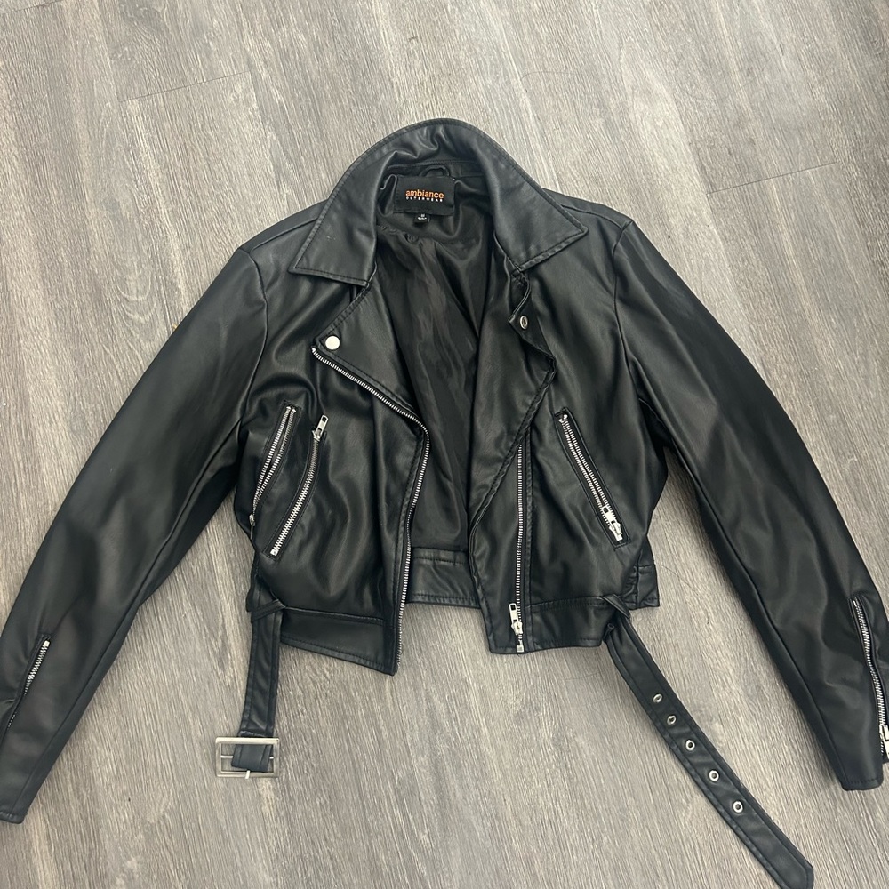 Leather jacket